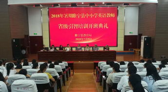 引智培訓 提升縣中小學英語教師教學水平