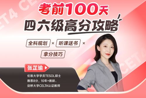 新東方四六級考前100天高分攻略 英語四級培訓(xùn)課程網(wǎng)課 新東方在線官網(wǎng)